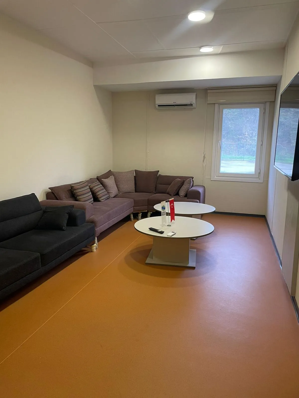 Gym and sports facilities inside the female student dormitory