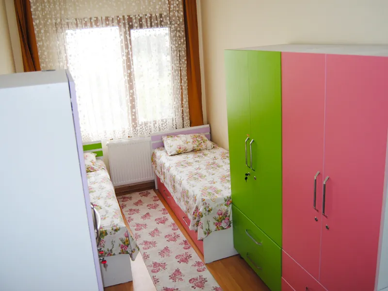 Interior View of Male Dormitory in Avcılar