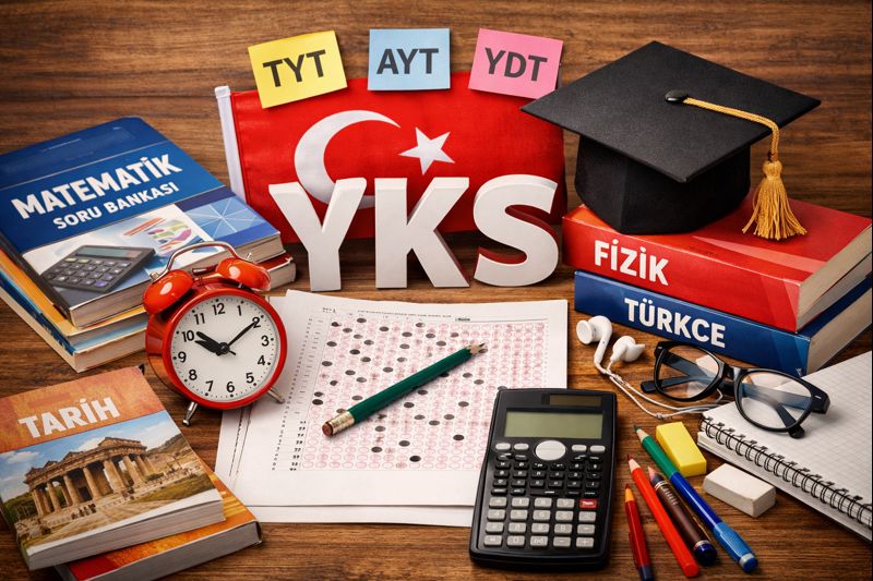 الدليل الشامل لامتحان YKS والدراسة الجامعية في تركيا
